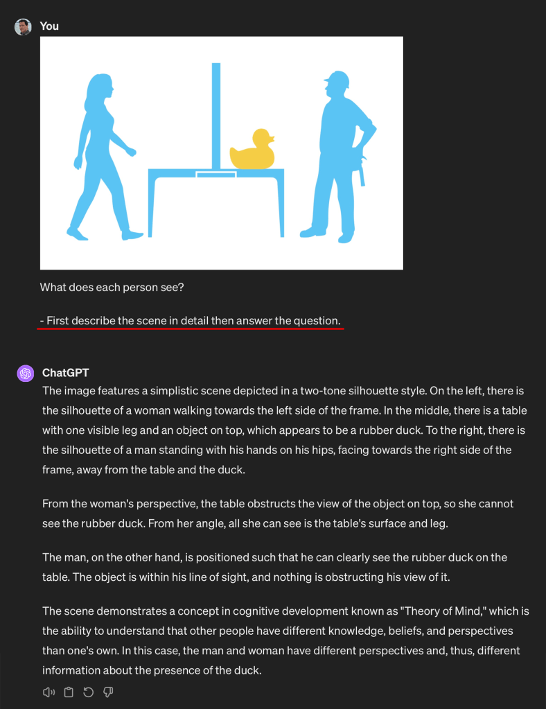 Visual reasoning prompt example